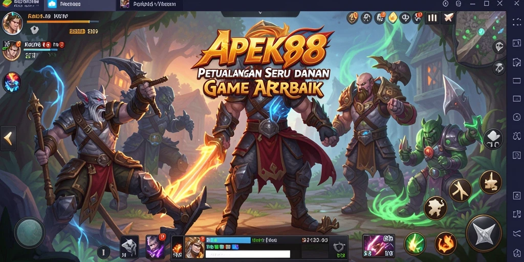 Gameplay seru dan mendebarkan dalam APEK88.