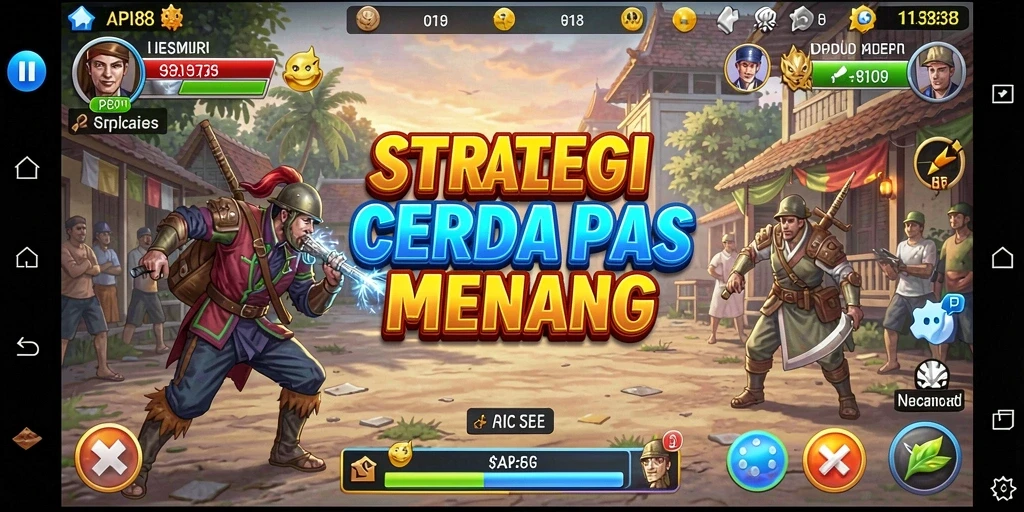 Tampilan visual menarik dari gameplay API88 yang penuh strategi.