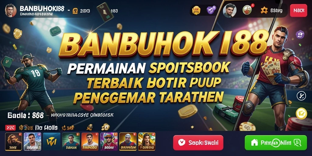 Tampilan gameplay BANBUHOKI88 dengan berbagai taruhan olahraga.