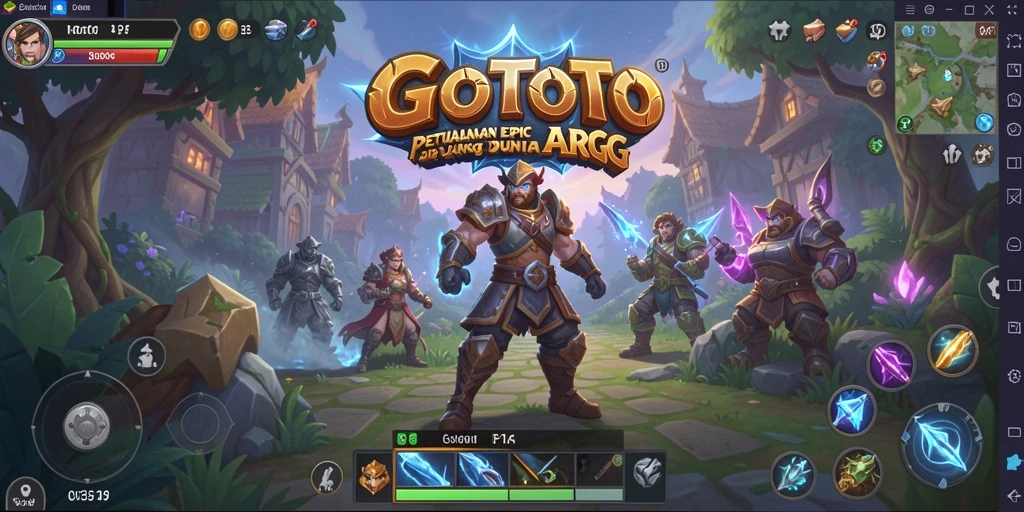 Menampilkan aksi seru dan grafis menawan GOTOTO.
