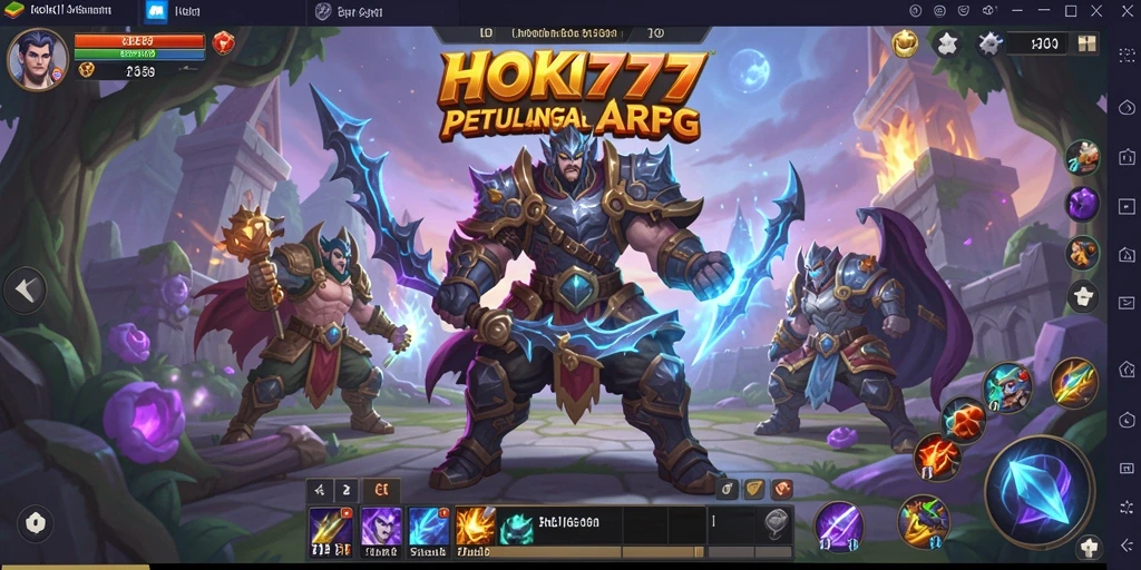 Gameplay seru di HOKI777 dengan pertarungan ARPG yang mendebarkan.