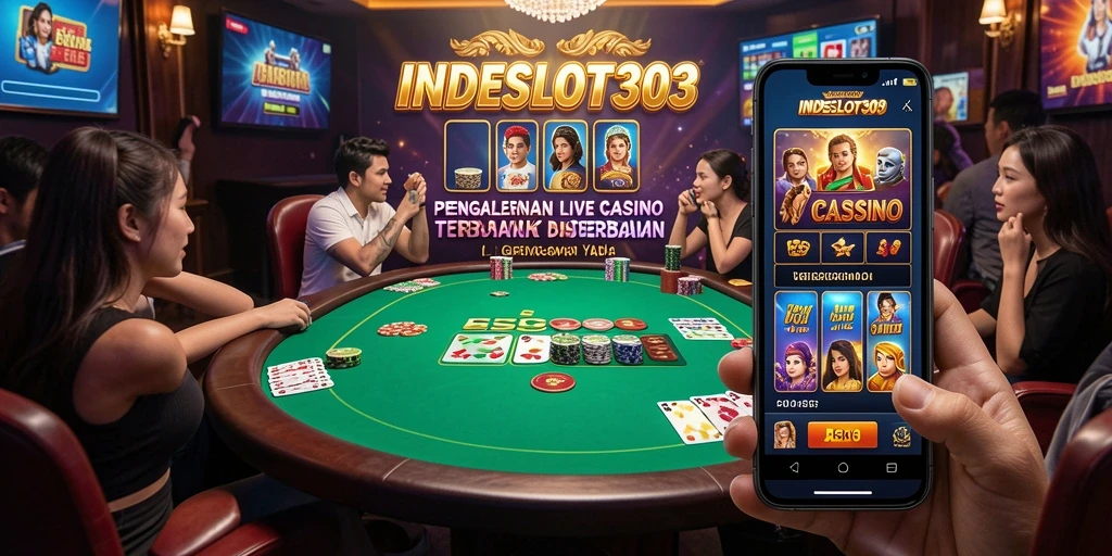 Tampilan game Live Casino yang menarik dan interaktif.