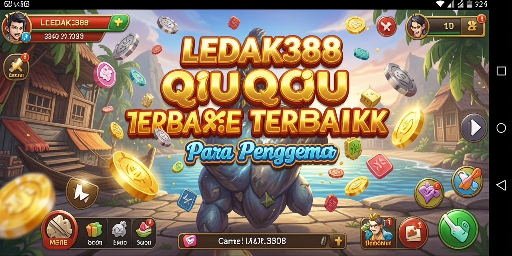 Tampilan gameplay QiuQiu yang menegangkan dan seru.