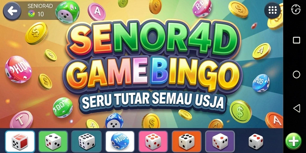 Tampilan gameplay SENIOR4D yang seru dan interaktif.