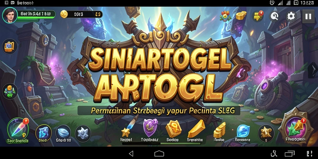 Tampilan gameplay SLG yang memikat dan mendebarkan.