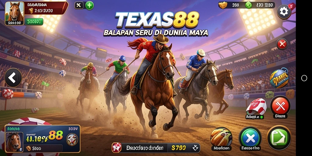 Gameplay Racing yang memukau di TEXAS88.