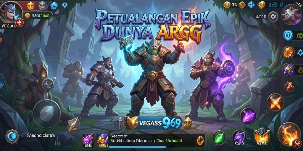 Screenshot gameplay <strong>VEGAS969</strong> menampilkan aksi pertarungan yang mendebarkan.