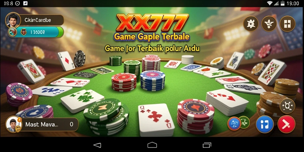 Gameplay seru dan menantang dari XXX777, permainan Gaple favorit.